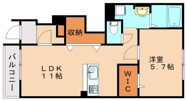 博多南駅 徒歩16分 1階の物件間取画像